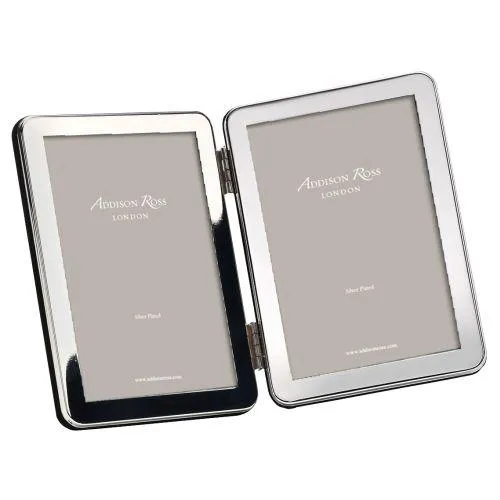 Rings Addison Ross Addison Ross 15mm Double Silver Plate Frame