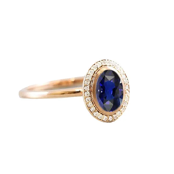 Rings Halo Oval Blue Sapphire Ring Natural Earth Mined Diamonds 3 Carats Gold HarryChadEntcom Rings Halo Oval Blue Sapphire Ring Natural Earth Mined Diamonds 3 Carats Gold HarryChadEntcom