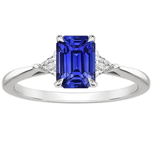 Rings HarryChadEntcom 3 Stone Ring Emerald Ceylon Sapphire Trillion Cut Natural Earth Mined Diamond 350 Carat Rings HarryChadEntcom 3 Stone Ring Emerald Ceylon Sapphire Trillion Cut Natural Earth Mined Diamond 350 Carat