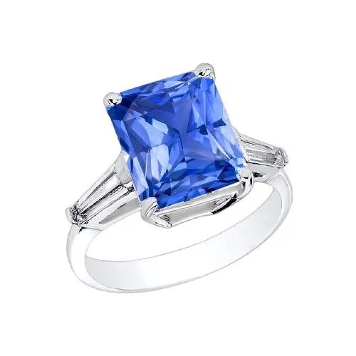 Rings HarryChadEntcom Baguette Natural Earth Mined Diamond 3 Stone Ring Radiant Light Blue Sapphire 250 Carats Rings HarryChadEntcom Baguette Natural Earth Mined Diamond 3 Stone Ring Radiant Light Blue Sapphire 250 Carats