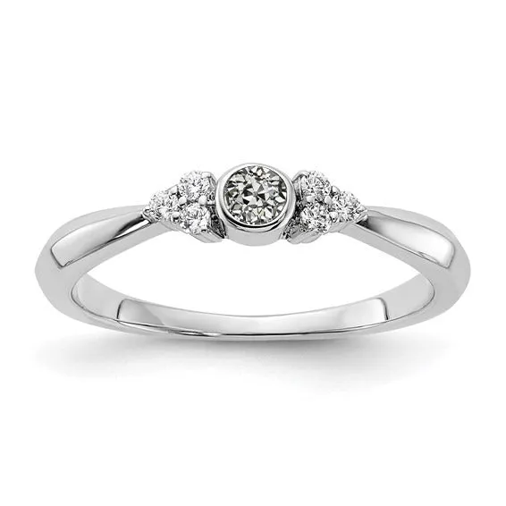 Rings HarryChadEntcom Genuine Womens Round Old Cut Natural Earth Mined Diamond Ring Bezel Tapered Shank 175 Carats Rings HarryChadEntcom Genuine Womens Round Old Cut Natural Earth Mined Diamond Ring Bezel Tapered Shank 175 Carats
