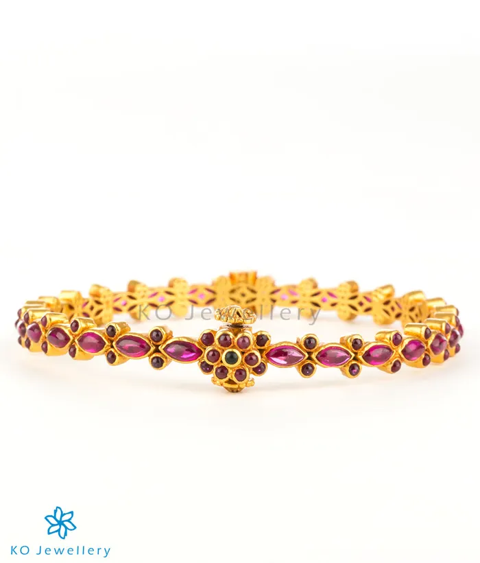 Silversmith Bracelets The Pauspa Silver Kemp BraceletRedSize22242628