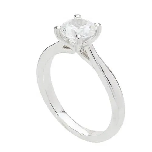 Solitaire Round Natural Earth Mined Diamond 150 Carats Engagement Ring White Gold 14K GB Rings Solitaire Round Natural Earth Mined Diamond 150 Carats Engagement Ring White Gold 14K GB Rings
