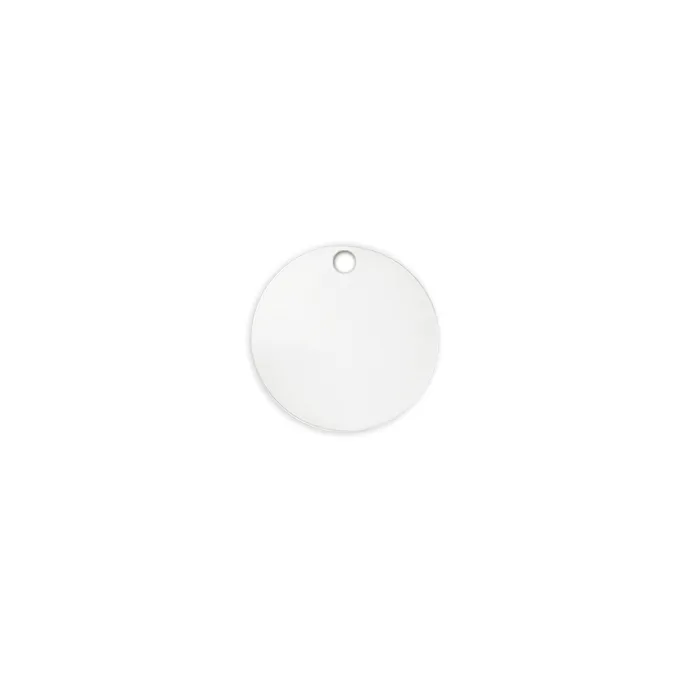 Sterling Silver Round Disc Circle with Hole 8mm 31 24 Gauge Pack of 5 AP Rings