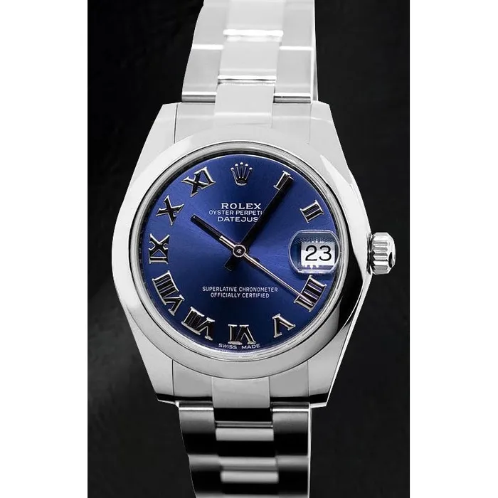 Watches LadyDatejust Rolex Blue Roman Dial Stainless Steel Watch HarryChadEntcom Watches LadyDatejust Rolex Blue Roman Dial Stainless Steel Watch HarryChadEntcom