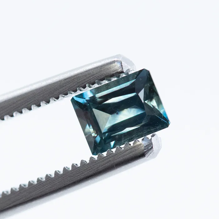 071CT RADIANT CUT MONTANA SAPPHIRE 566X419MM Anueva Jewelry Rings