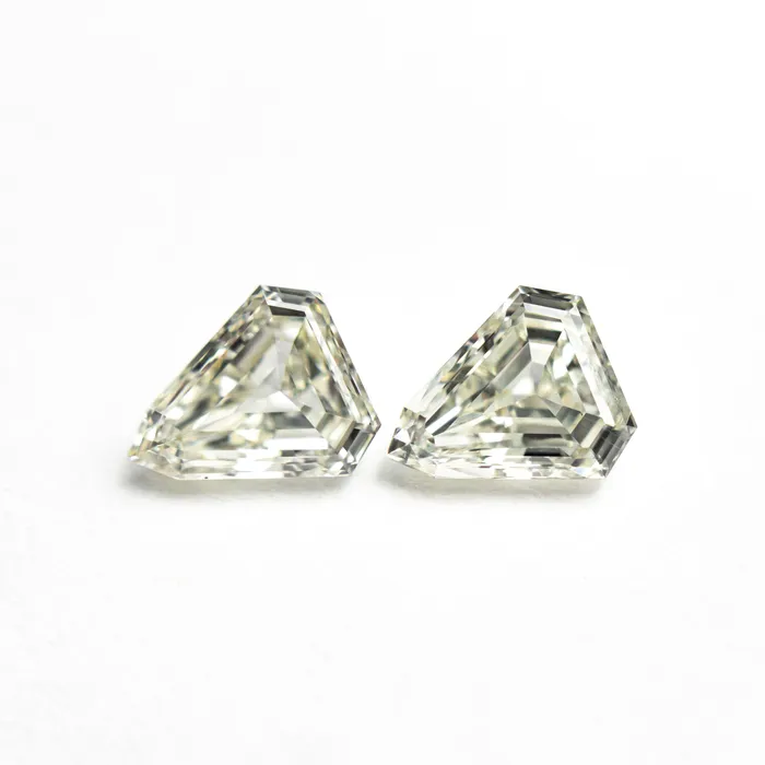 101cttw 2pc 581x500x250mm 577x502x256mm VS MN Shield Step Cut Matching Pair 2552901 Misfit Diamonds Rings 101cttw 2pc 581x500x250mm 577x502x256mm VS MN Shield Step Cut Matching Pair 2552901 Misfit Diamonds Rings