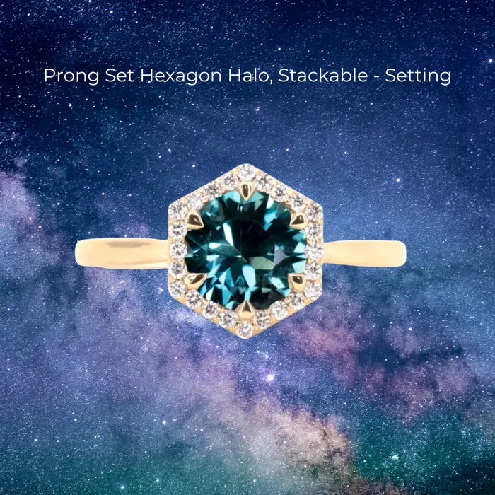 141CT ROUND SONGEAN SAPPHIRE Design Specialist Curated Build Your Own Dream Ring Anueva Jewelry Rings