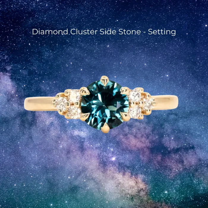 141CT ROUND SONGEAN SAPPHIRE Design Specialist Curated Build Your Own Dream Ring Anueva Jewelry Rings