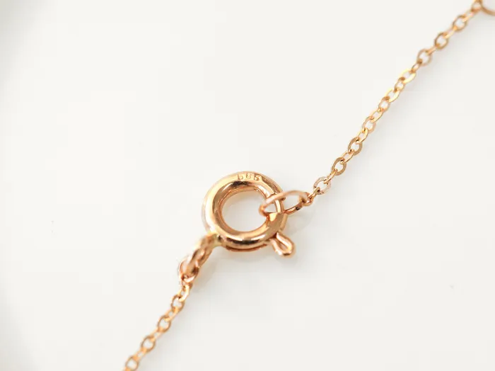 14K 18K Gold Lovely Flower Y Necklace MinimalBijoux Necklaces