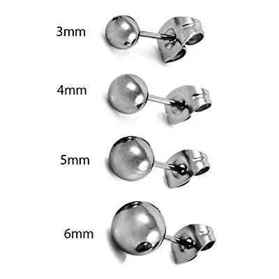 20g Titanium Stud Earrings Tulsa Body Jewelry Earrings