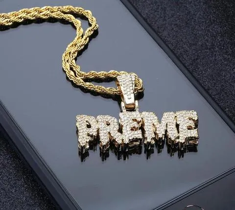 apollo31gold Necklaces Micro Diamond Preme Necklace NEW