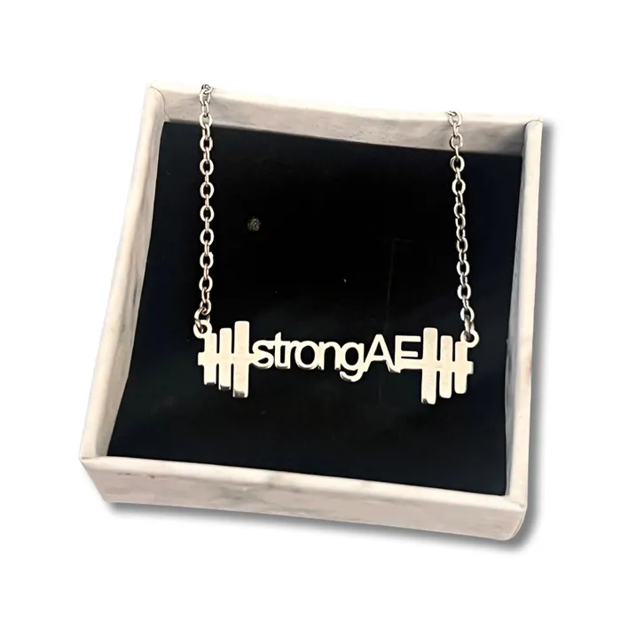 Barbell Beauties Necklaces Customized Necklace Barbell with Name