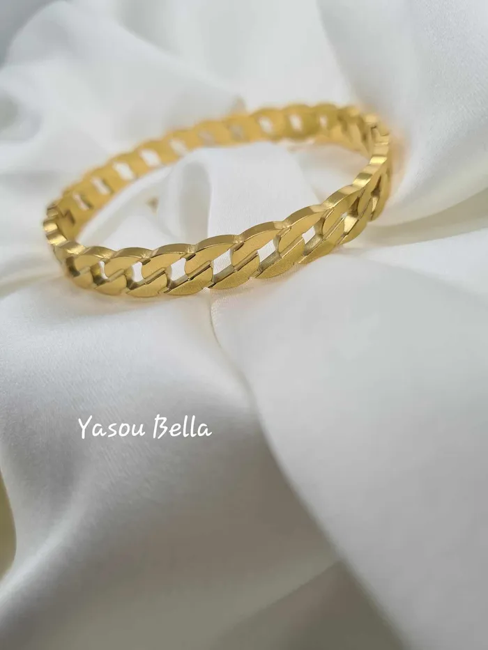 Bracelet Gourmette Moyen d 58 cm Yasou Jewelry Bracelets