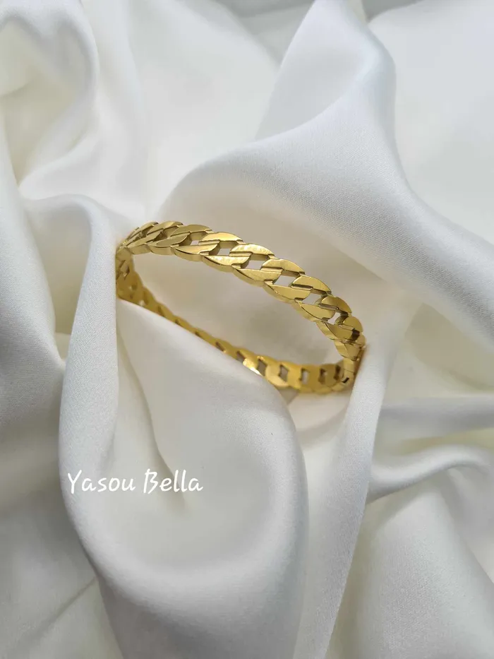 Bracelet Gourmette Moyen d 58 cm Yasou Jewelry Bracelets