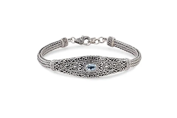 Bracelets Samuel B Argo Bracelet Blue Topaz