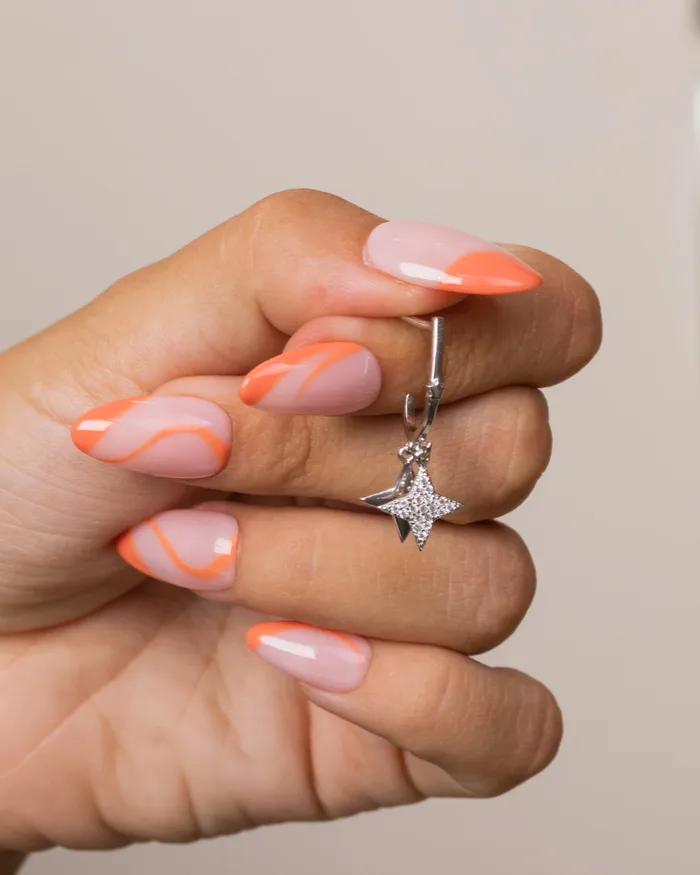 Double Star Earring KOAY Silver Store Earrings