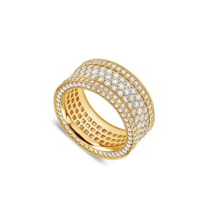 IF Co Massimo Eternity Ring 3Row Rings