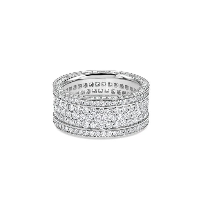 IF Co Massimo Eternity Ring 3Row Rings IF Co Massimo Eternity Ring 3Row Rings