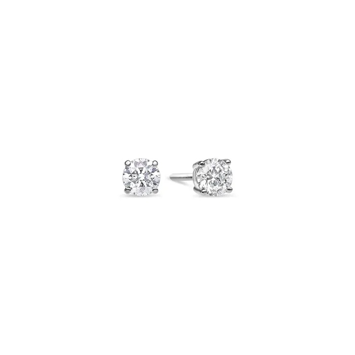 IF Co Solitaire Diamond Stud Earrings GIA 050 Carat Total Round Earrings IF Co Solitaire Diamond Stud Earrings GIA 050 Carat Total Round Earrings