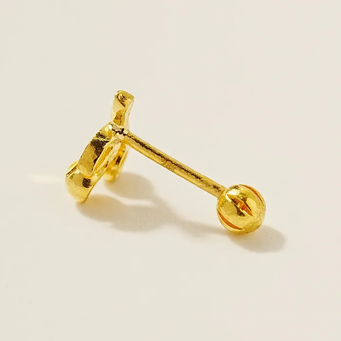 MinimalBijoux 24K Gold Sweet Cherry Cartilage Earring 20G Earrings