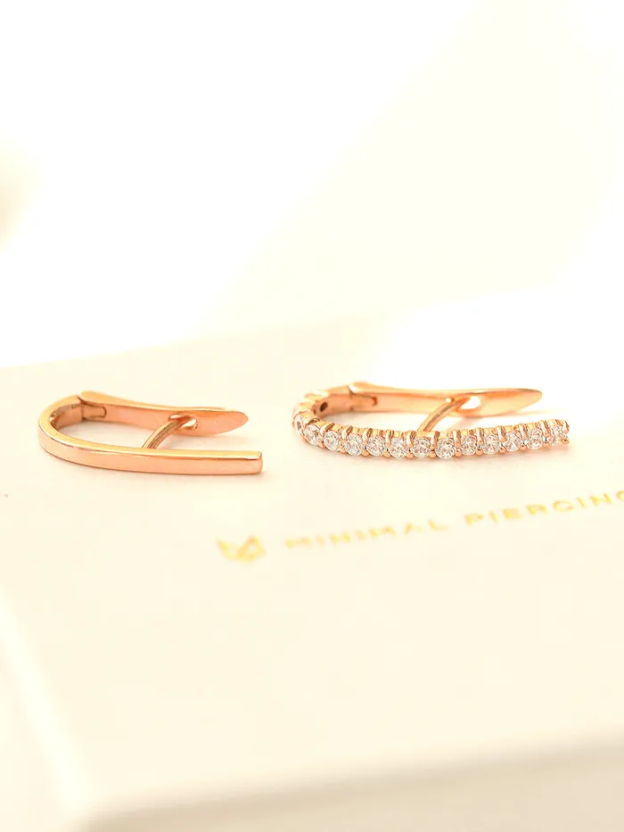 MinimalBijoux PreStyled Sets 14K Gold English Lock