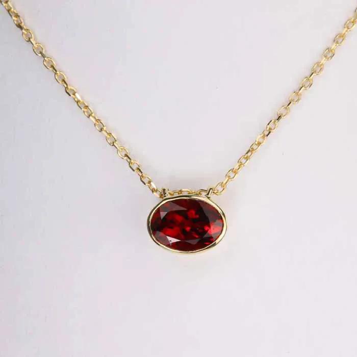 Moriartys Gem Art Necklaces 14K Yellow Gold Rubellite Tourmaline Necklace 94cts Moriartys Gem Art Necklaces 14K Yellow Gold Rubellite Tourmaline Necklace 94cts