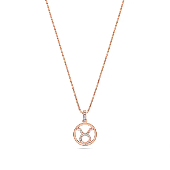 Necklaces IF Co Nano Zodiac Necklace Taurus