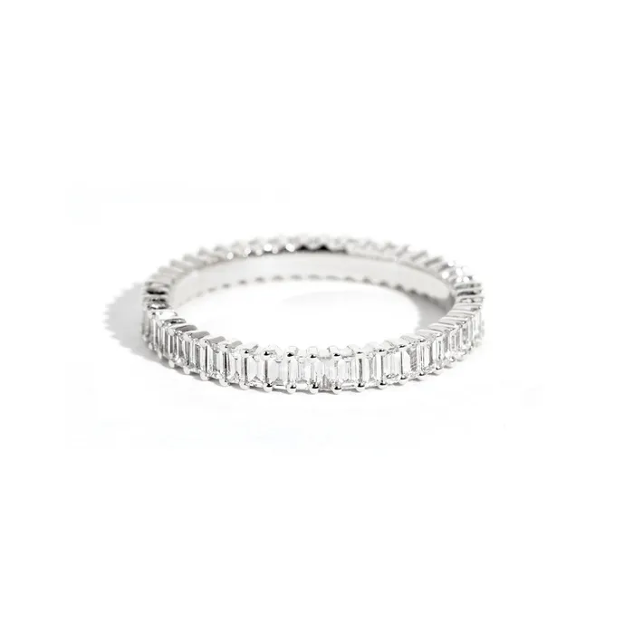 Princess Bride Diamonds Rings 26mm Mini Baguette Diamond Ring