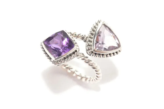 Rings Samuel B Una Una Ring Amethyst