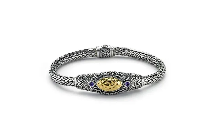 Samuel B Bracelets Letizia Bracelet Amethyst
