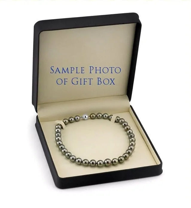 SilverySteel Tahitian True Round Pearl Necklace 150160mm SPT Necklaces