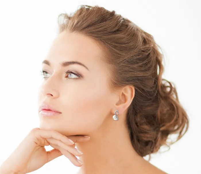 SPT Earrings Japanese Akoya Pearl Diamond Ellis Earrings