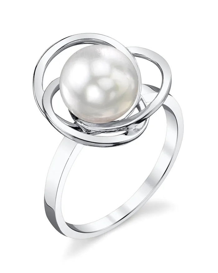 SPT Rings White South Sea Pearl Khilana Ring