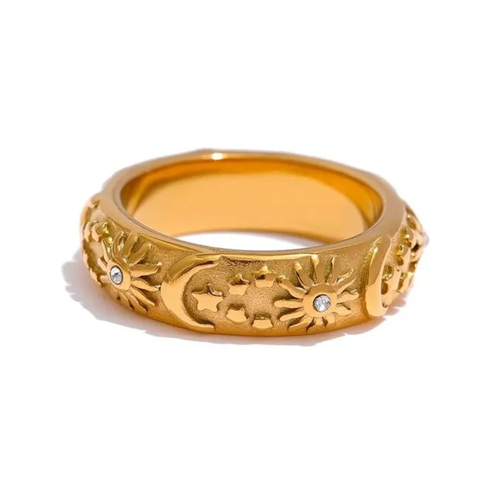 Sun Star Moon Ring Mabel Love Co Rings