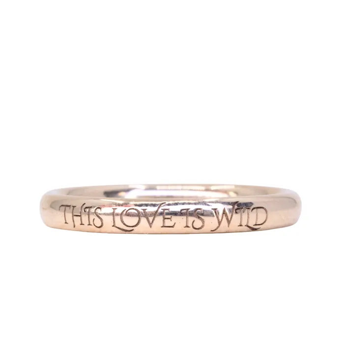THIS LOVE IS WILD Band Anueva Jewelry Rings