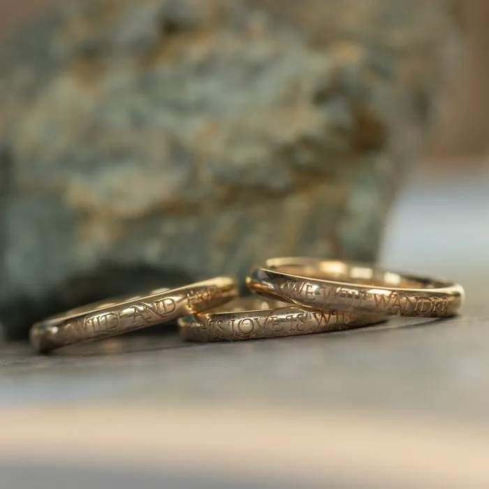 THIS LOVE IS WILD Band Anueva Jewelry Rings