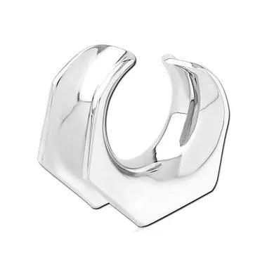 Tulsa Body Jewelry Hex Stainless Saddle Spreaders Bracelets