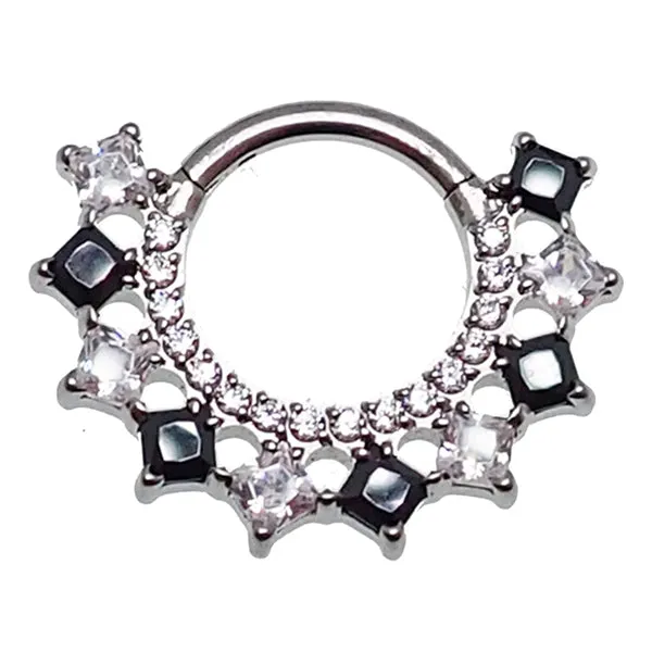 Tulsa Body Jewelry Rings Broadway Titanium Hinged Ring Tulsa Body Jewelry Rings Broadway Titanium Hinged Ring