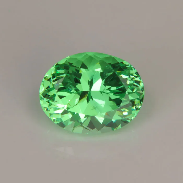 vendorunknown Rings Oval Cut Merilani Mint Garnet 232 Carats
